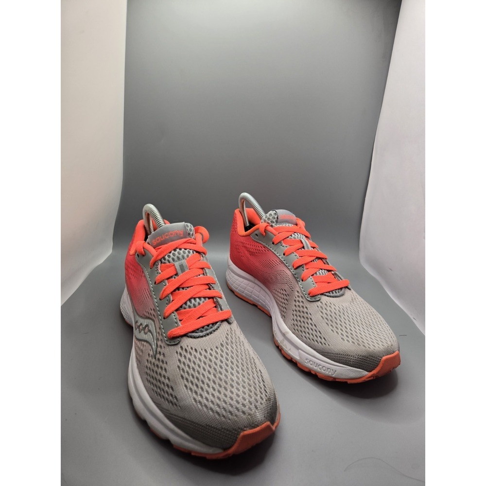 Saucony Cohesion 11 Women's Running Shoes | Gray & Pink | Size 8
